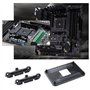 The Lord of the Tools Support AM4 Durable Plaque Arrière Compatible pour AMD B350 X370 A320 X470 Support de Dissipateur de Chale