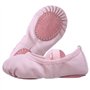Chaussure De Ballet en Cuir Ballerine Demi Chaussures De Danse Yoga Gymnastique Pantoufles à Semelle Fendue pour Filles Femmes E