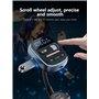 LENCENT Transmetteur FM Bluetooth, Bluetooth 5,0 Lecteur MP3 Adaptateur Radio sans Fil Kit Émetteur FM Voiture Charge Rapide 30W