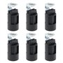 6pcs E14 Bougie Ampoule Titulaire 250V 2A Base de Lampe en Plastique Support de Douille de Lampe pour Fabrication de Lampes Lust
