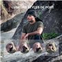 1TG Tactical Cagoule Balaclava,Polyvalent Respirant Masque Complet Coupe-Vent Balaclavas Cagoule Masque De Ski,Protection UV pou