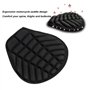 PENO Coussin de siège de Moto, Coussin de Selle de Moto Anti-Pression Confortable, Lavable Ergonomique pour Moto