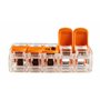 WAGO-COMPACT 221-615 Borne de connexion 5 conducteurs avec levier de commande jusqu'à 6 mm2