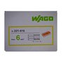 WAGO-COMPACT 221-615 Borne de connexion 5 conducteurs avec levier de commande jusqu'à 6 mm2