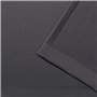 HOMEROKK Lot de 2 Rideaux Occultants 100% Polyester (Anthracite, 140 X 240 cm)