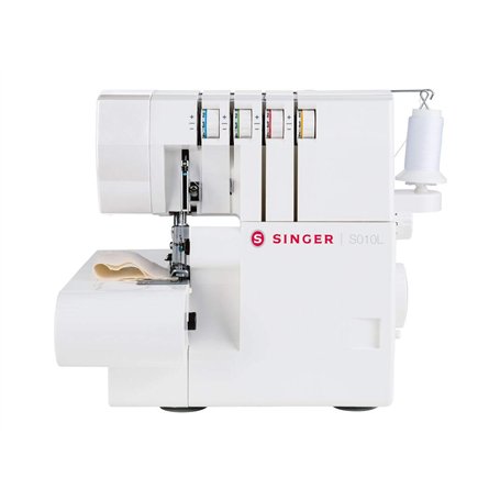 Singer S010L Machine à coudre surjeteuse puissante avec bras libre 2/3/4