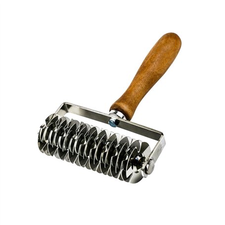 Qivine Rouleau à Losanges Pizza Lattice Cutter Roller
