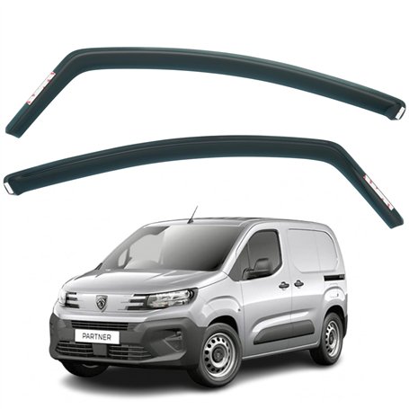 Lot de 2 déflecteurs d'air compatibles avec Citroën Berlingo