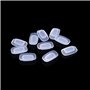 BELTI 5 Paires/Lot inséré carré Silicone Airbag Coussinets de Nez Souples sur Les Lunettes Fente Lunettes Accessoires