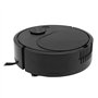 Hosi Robot Aspirateur Balayage Robot ABS Automatique Mini Chargeur USB Éviter Les Tuiles (Le Noir)