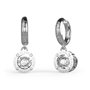 Boucles d´oreilles Femme Guess JUBE01463JWRHT-U Acier inoxydable 1 cm