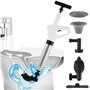 5 in 1 Déboucheur de Toilette Haute Pression Kit