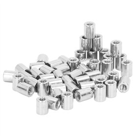 50 Pcs Filetage Femelle Écrou D'accouplement M4 X 0
