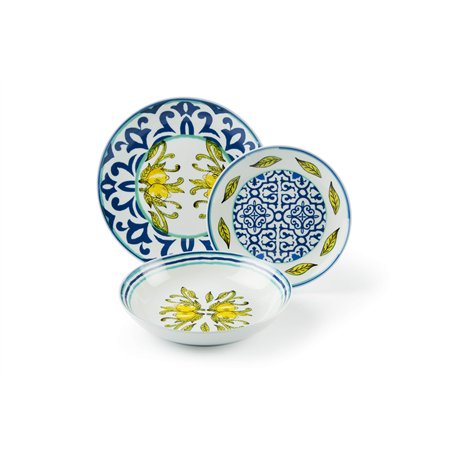 Excelsa Amalfi Service de vaisselle 18 pièces