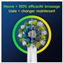 Oral-B Pro Cross Action Brossettes pour Brosse à dents électriques, Pack De 16 Unités, Convient À Une Boîte Aux Lettres