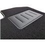 ilTappetoAuto by Fabbri 3 - SPRINT00106 - Tapis de Voiture sur Mesure en Moquette Antidérapante Noire Compatible avec Alfa Romeo