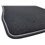 ilTappetoAuto by Fabbri 3 - SPRINT00106 - Tapis de Voiture sur Mesure en Moquette Antidérapante Noire Compatible avec Alfa Romeo