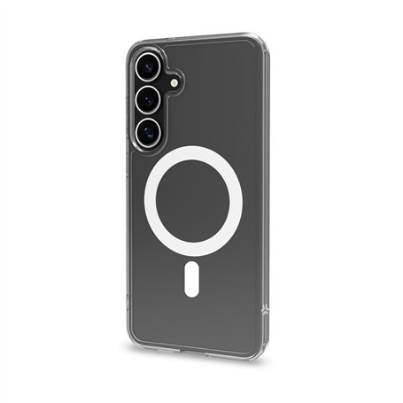 Protection pour téléphone portable Celly Samsung Galaxy S25+ 5G Transparent