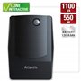 Atlantis Land OnePower PX1100 Alimentation d'énergie Non interruptible 1100 VA 4 Sortie(s) CA - Alimentations d'énergie Non inte