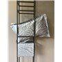 Roberto cavalli - Parure de lit - 100% Coton - Comprend 1 Drap Housse + 1 Drap Plat + 2 taies d'oreiller 50 x 80 cm - Simple