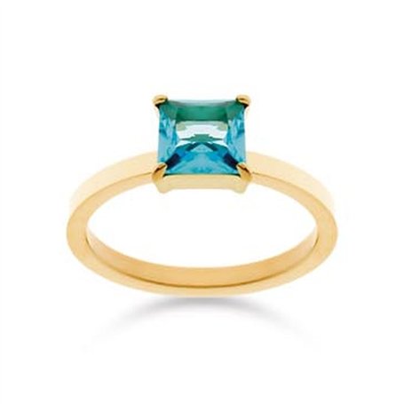 Bague Femme LIU JO LJ2437M16 16 Doré Bleu