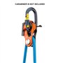 CLIMBING TECHNOLOGY Cric-Anthracite/Orange Accessoire d'assurance Mixte, Multicolore, Taille Unique