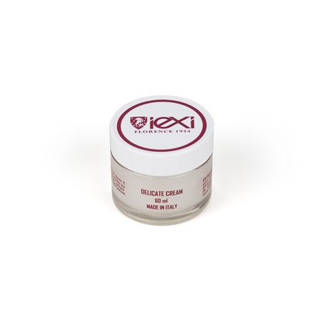 IEXI Delicate Cream - Crème idéale pour Nettoyer le Cuir - Made Italy - Nettoyage Chaussures Vêtements Sacs et Ceintures Fauteui