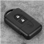 Étui pour clé à Distance Étui pour clé à Rabat, Couvercle pour Porte-clés, Nissan Note Nissan Qashqai pour Nissan X-Trail Nissan