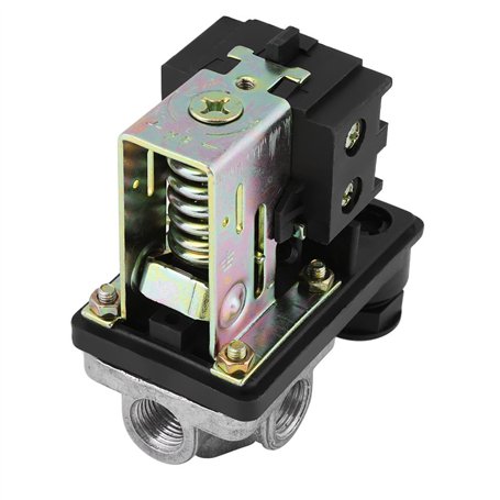 Pressostat de compresseur d'air de qualité Lefoo 90-120 PSI 4 ports avec échappement