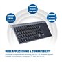 Mini Clavier de Poche avec pavé Tactile Sensible 1200 DPI
