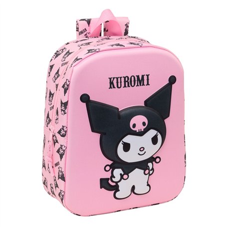 Cartable Kuromi Rose 22 x 27 x 10 cm