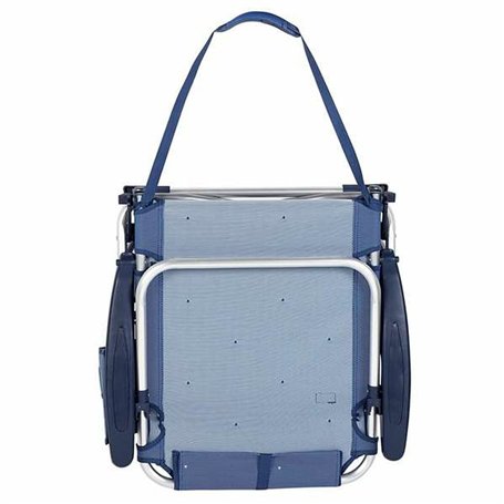 Chaise de Plage Aktive Bleu foncé 51 x 45 x 76 cm Plage