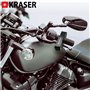 KRASER KR720B Antivol Guidon Moto, Bloque Levier Frein, Bloc Serrure Sécurité, Clic de Fermeture, Verrouillage Poignée Embrayage
