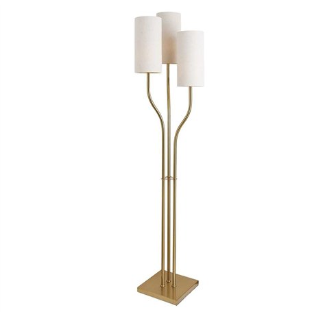 Lampadaire Home ESPRIT Beige Doré