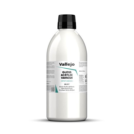 Vallejo Model Color Vernis acrylique brillant Blanc 500 ml