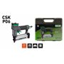 SALKI | Pack Agrafeuse Pneumatique CSK P06 + Blister SALKI Pin 0,6 | 15mm et 30mm | Cloueuse pneumatique | Agrafeuse pour travau