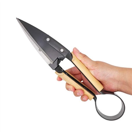 MUALROUS Ciseaux à topiaires Cisailles à laine Outils de jardin Herbe Fleurs Cisaille à haie