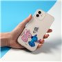 Coque officielle Lilo & Stitch Angel & Stitch Kiss pour iPhone 7 - iPhone 8 pour protéger votre téléphone - Licence officielle D