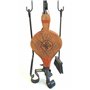 Space Home - Soufflet Cheminée - Serviteur Poele a Bois - Serviteur Cheminée - Ustensiles Cheminee Bois - Set Cheminee - Souffle
