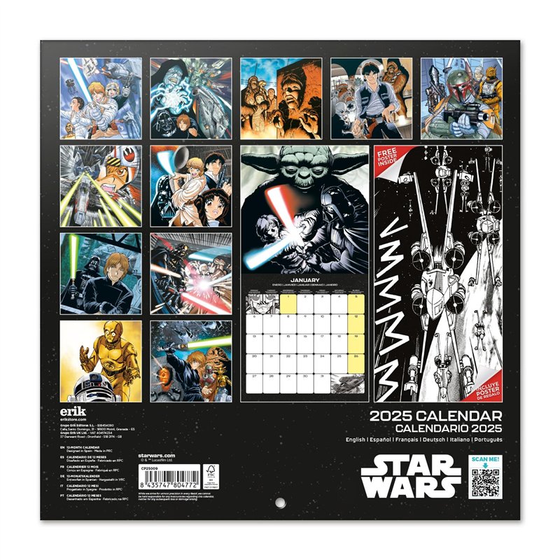 Calendrier De L'Avent Beauté Star Wars – Mandalorian – 12 Jours – Neuf
