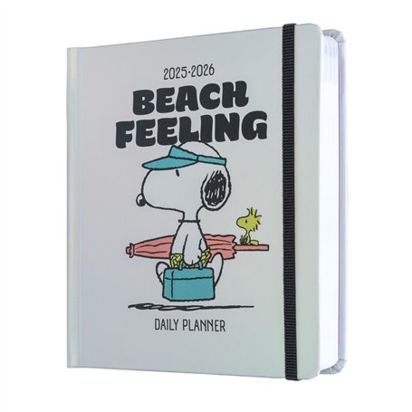 Grupo Erik - Agenda Scolaire Journalier 2025 2026 Snoopy | Fourniture Scolaire Kawaii