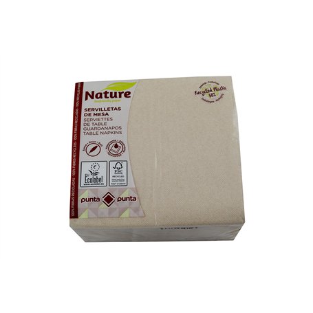 Serviettes en papier recyclé