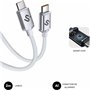 Câble USB-C vers USB-C Subblim SUBCAB-C06011 2 m Blanc