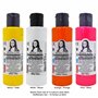 Lot de 12 peintures pour tissu de 60 ml avec or et argent – Couleurs textiles résistantes au lavage pour tissus clairs – Idéal p