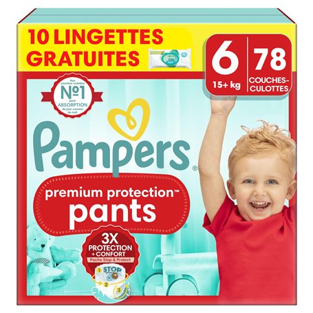Pampers Premium Protection Pants Taille 6