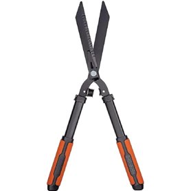 BLACK+DECKER Cisaille de Jardin - Lames Acier Dentelées - 61 CM - Noir/Orange