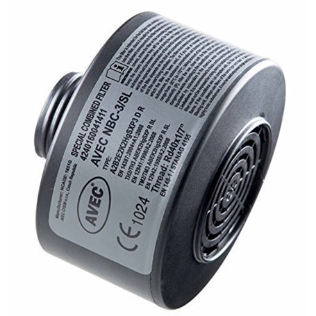 avec ABC Filtre spécial Filtres Haute Performance pour masque plein – Filtre protection civile avec sond erzul assung contre pho