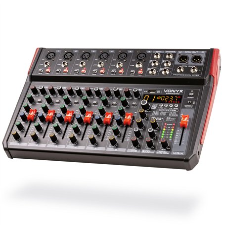 Vonyx VM-KG10 Console de Mixage 10 Canaux - Avec Bluetooth
