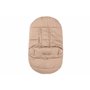 Jollein Chancelière Puffed - Biscuit - Pour porte-bébé, siège auto groupe 0+ et poussette - Pour ceinture à 3 points et 5 points