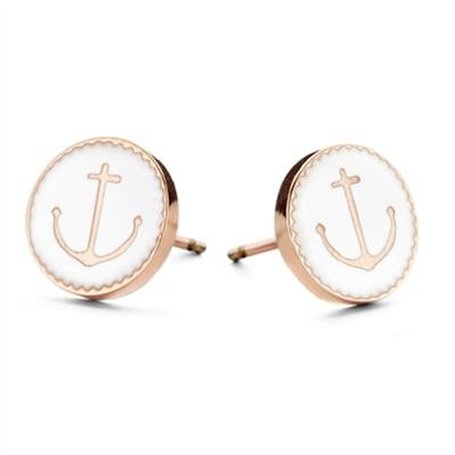 Boucles d´oreilles Femme CO88 Collection 8CE-70020 Blanc Or rose